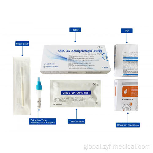 Covid-19 Self-Testing Kit bfarm approved covid-19 antigen test kit Supplier